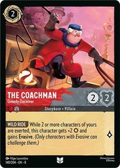 The Coachman - Greedy Deceiver - 140/204 - Uncommon - Cold Foil